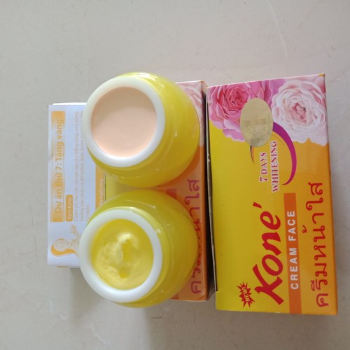 Kem cặp kone vàng dành cho da mụn thái lan ( hộp màu vàng)