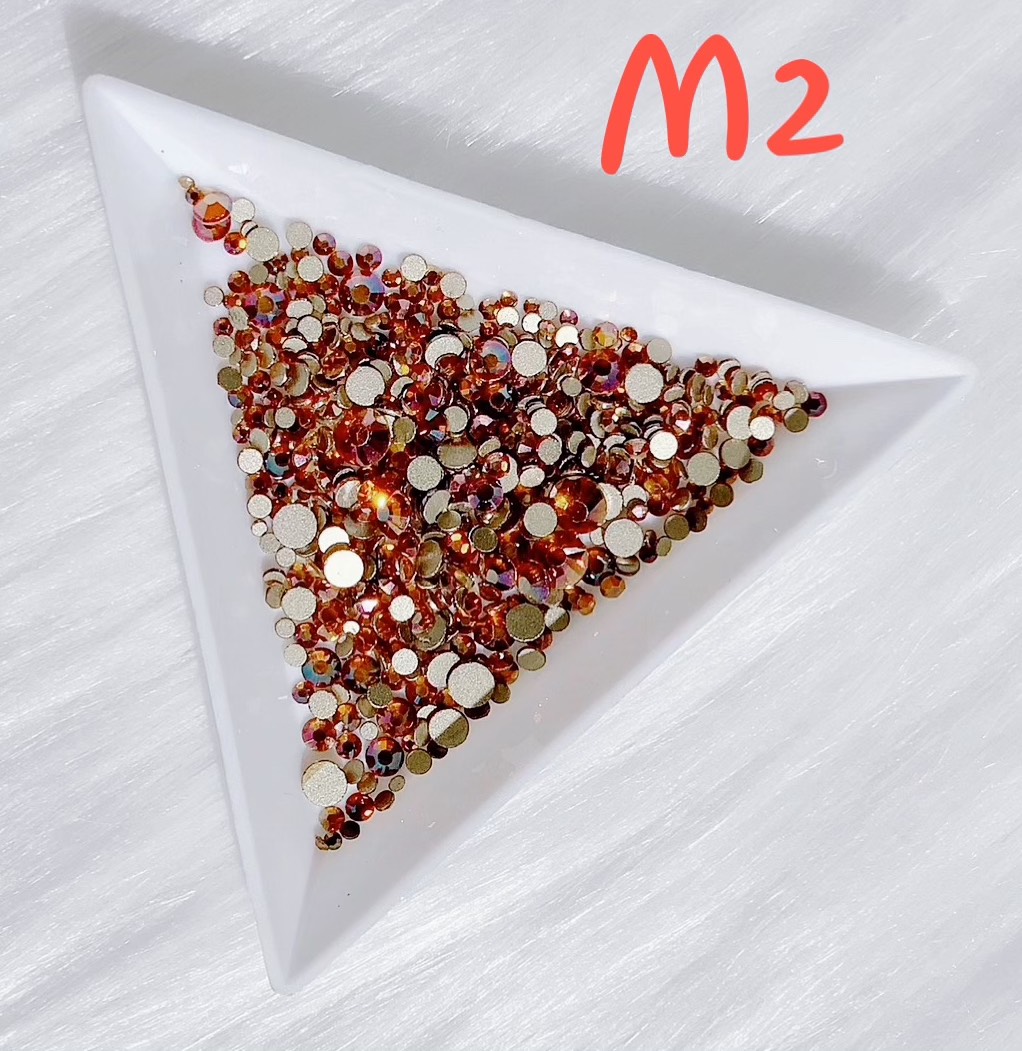 Đá Trang Trí Móng Tay Mix Size ( Bịch 300v~350v )