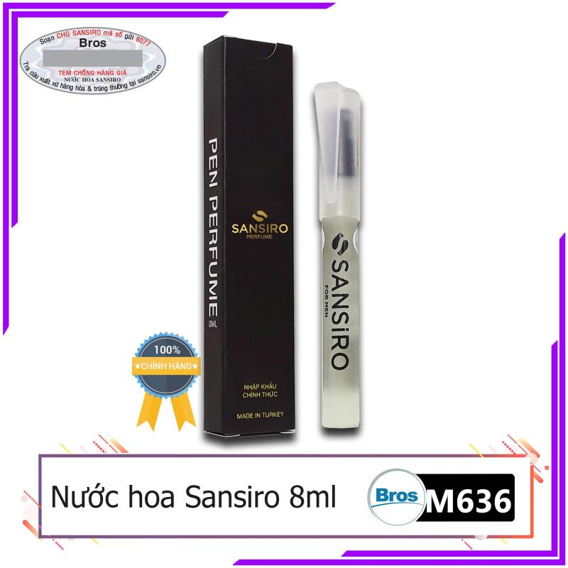 M636 - Nước hoa Sansiro Thổ Nhĩ Kỳ 8ml cho nam giá rẻ