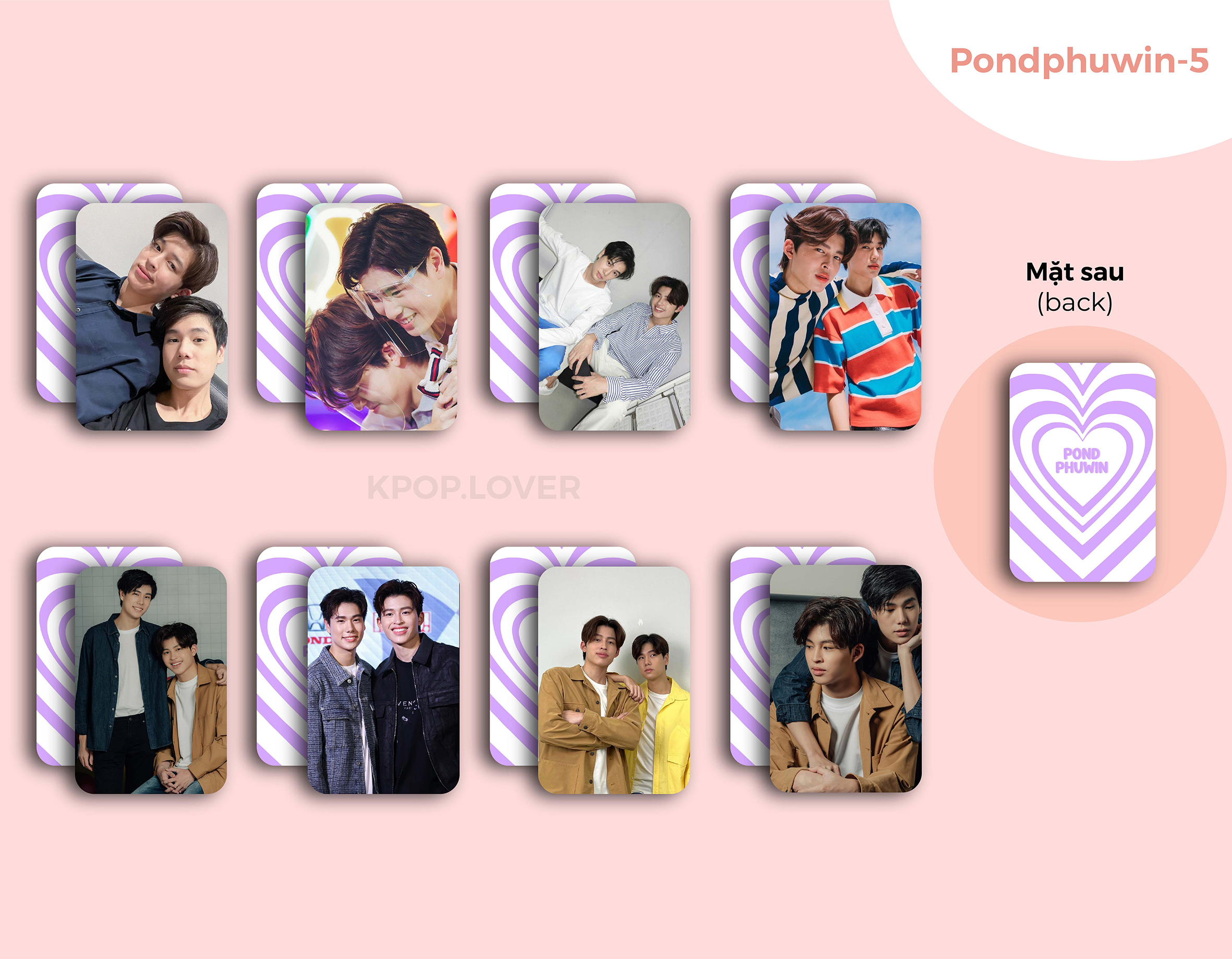 SET 8 CARD PONDPHUWIN