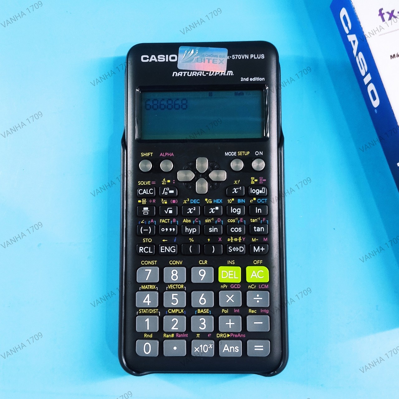 [HÀNG CHÍNH HÃNG] CASIO™ Máy Tính Khoa Học fx 570 VN Plus - Thế hệ 2 ( Gel 2).