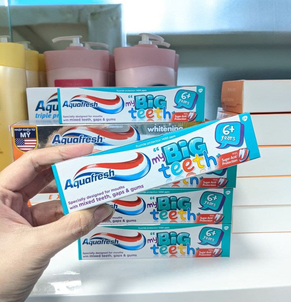 Aquafresh My Big teeth Toothpaste from 6 years old 50ml