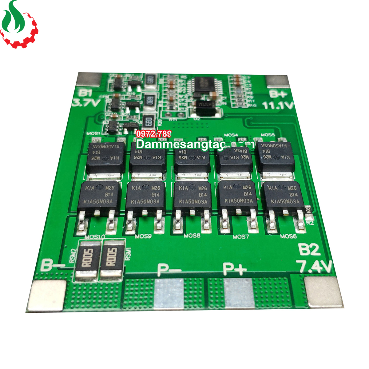 Mạch 3S 12V 30A BW bảo vệ pin Li-ion 3.7V