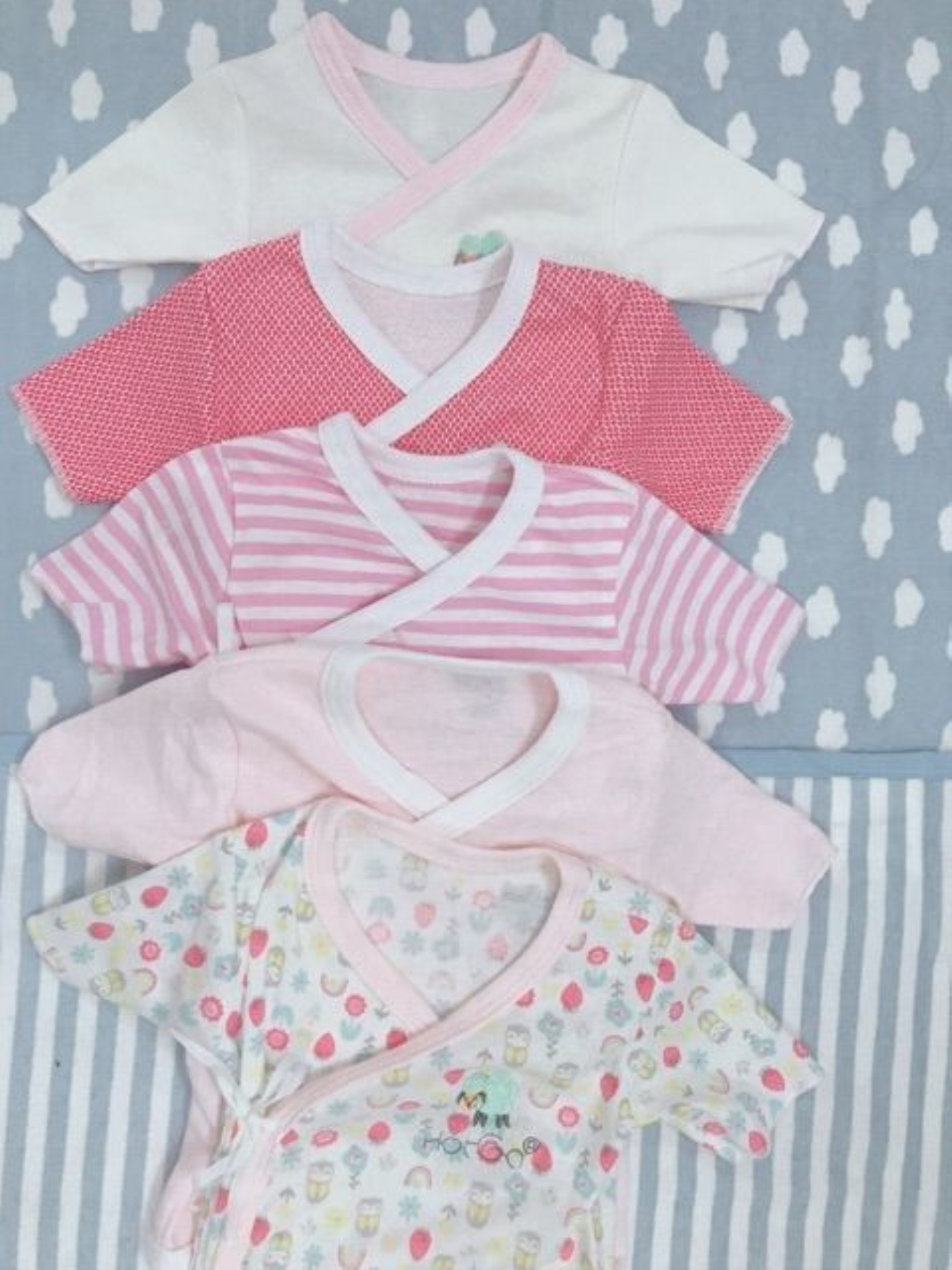 (3-5kg) ÁO CỘT DÂY TAY NGẮN - HOTGA