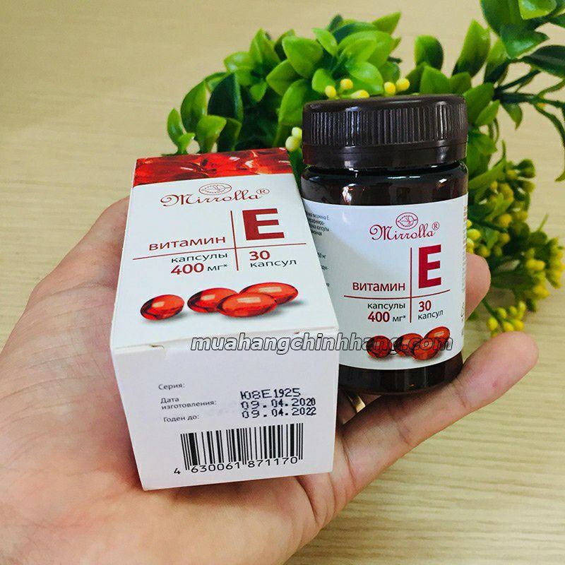 Vitamin E Đỏ Nga