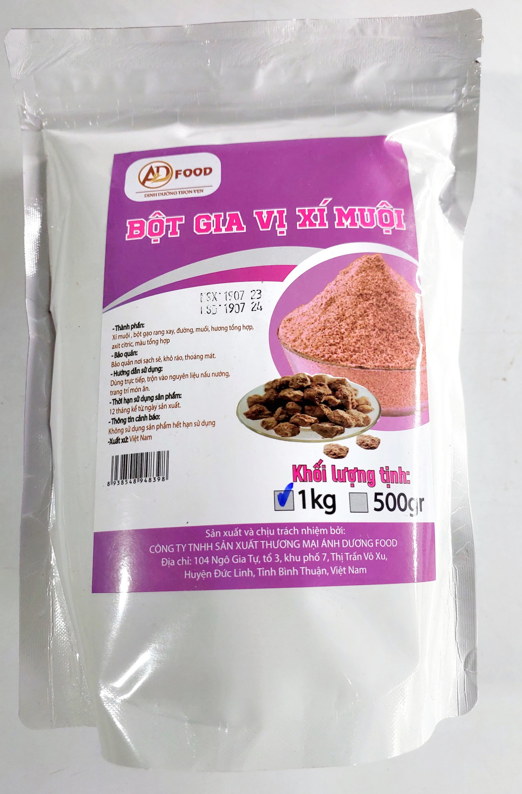 100G BỘT XÍ MUỘI (Ô MAI), BỘT MỊN_minhnhatfood