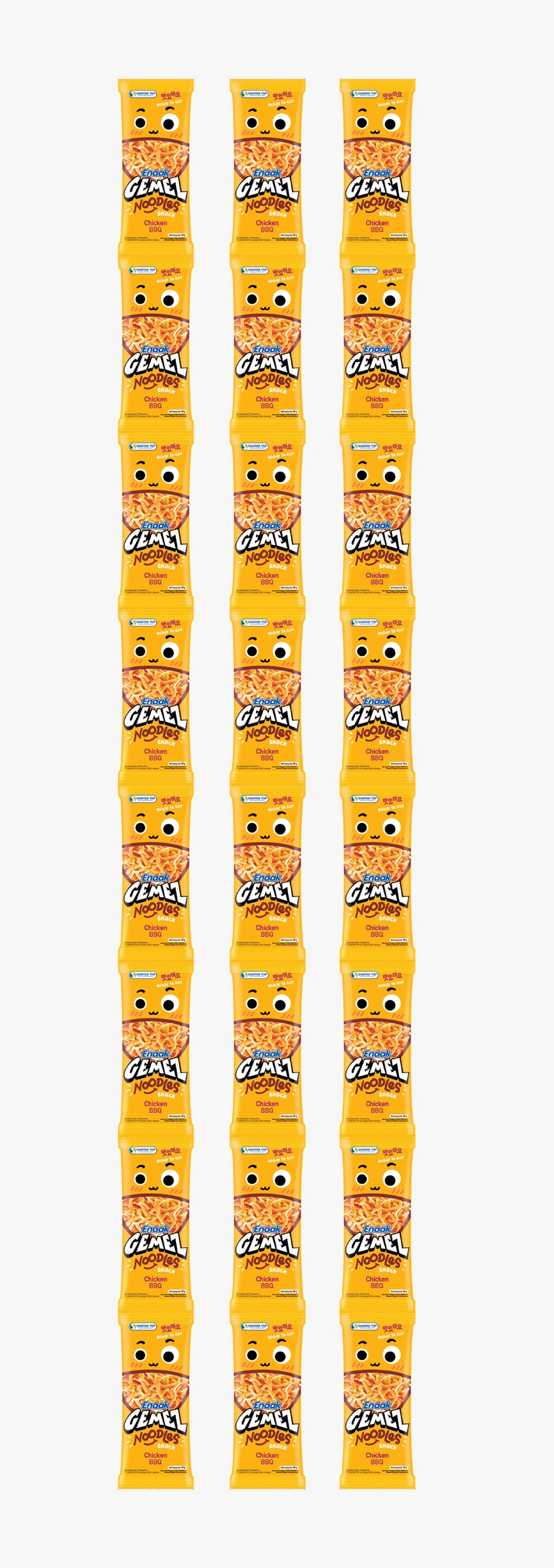 Snack Mì Enaak BBQ 20gr ( Combo 24 gói )