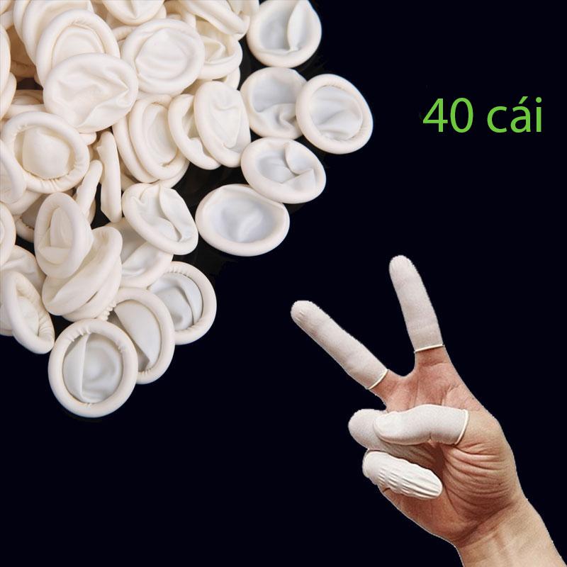 [HCM]Bộ 40 ngón tay cao su