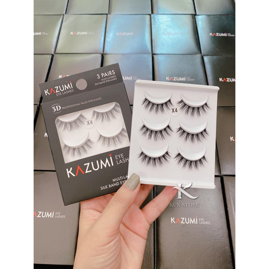 Mi Giả Kazumi 3 cặp