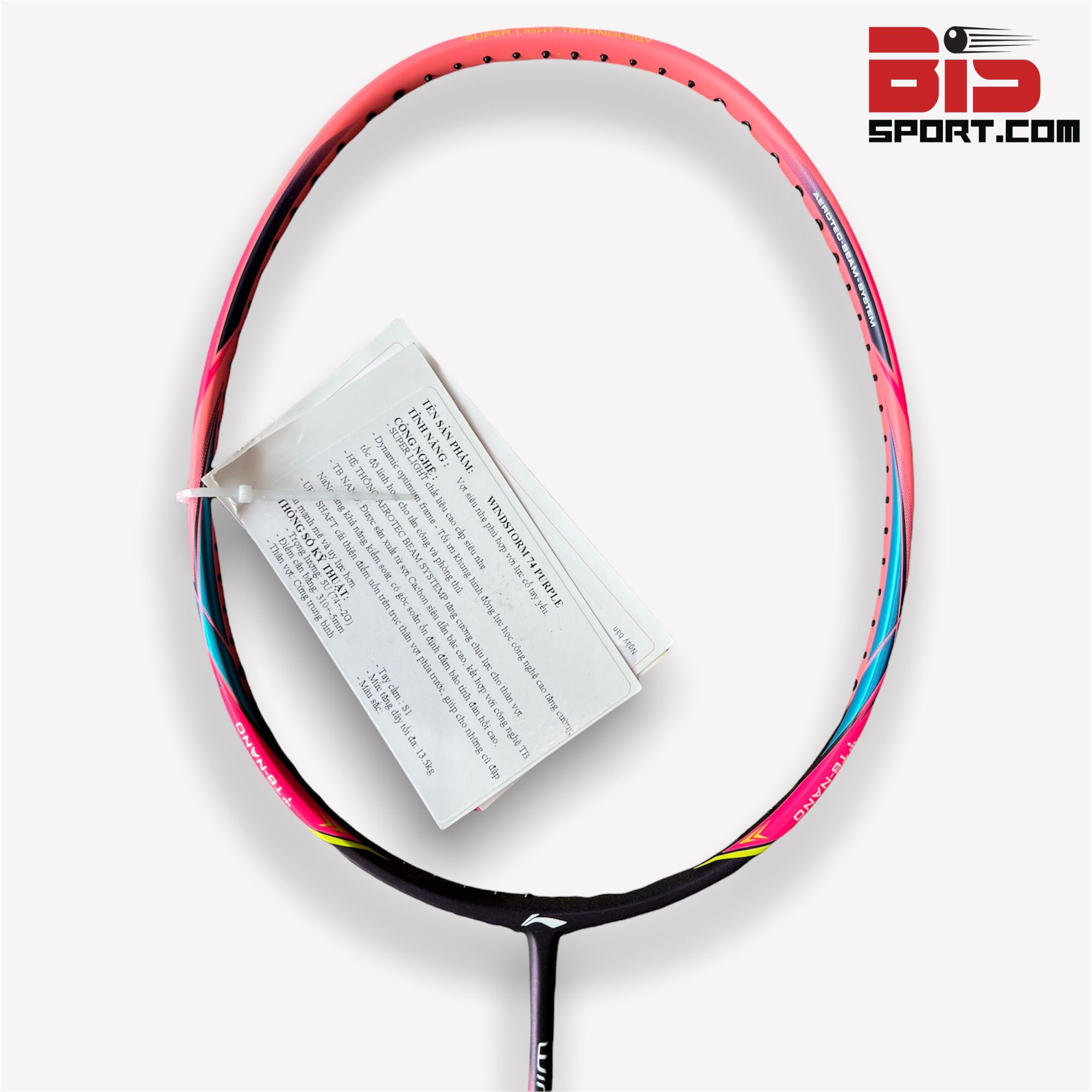 Vợt Cầu Lông Chính Hãng Lining Windstorm 74