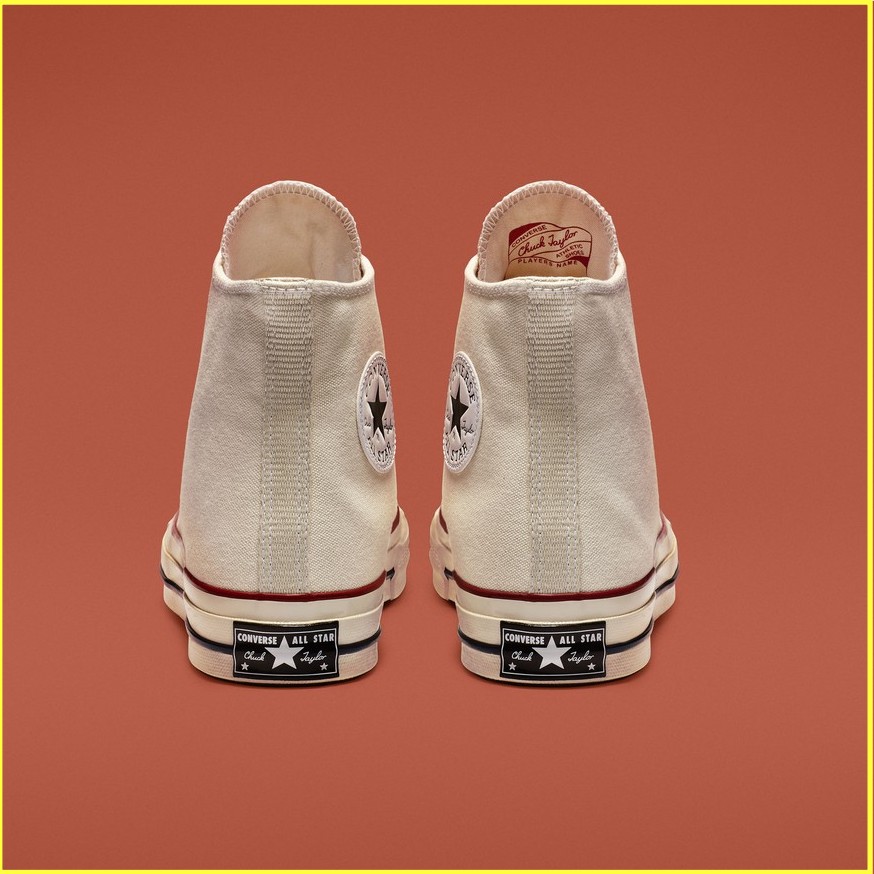 Giày Converse chuck 1970s cao cổ màu trắng kem ( Full box+ tặng túi converse + bill + Tất)