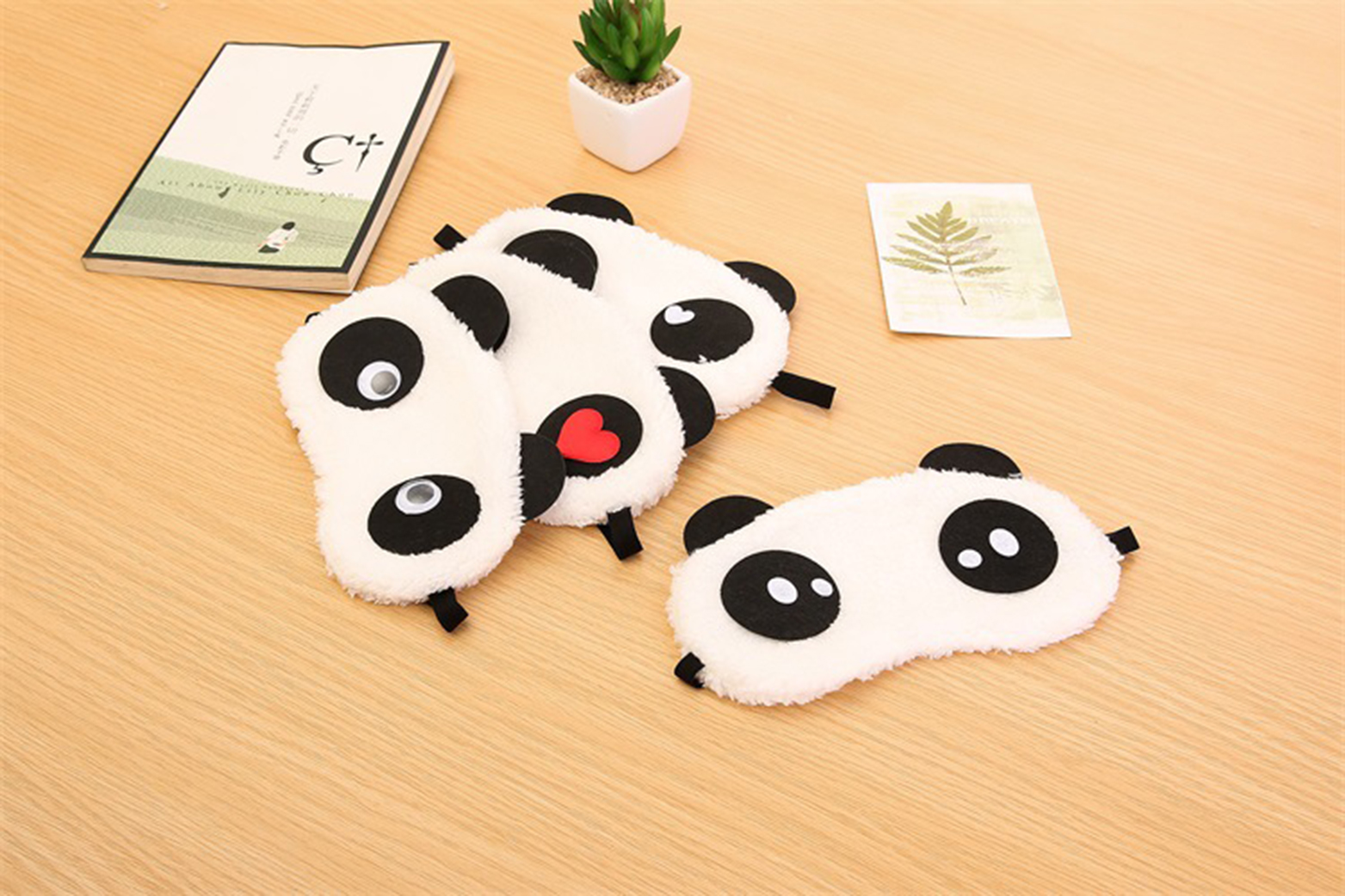 [Combo 10]Tấm Bịt Mắt Ngủ Hình Gấu Panda