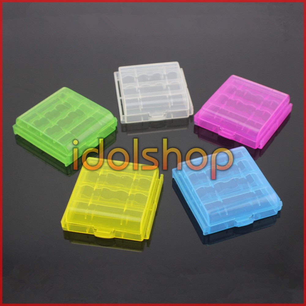 Hộp nhựa đựng pin AA / AAA