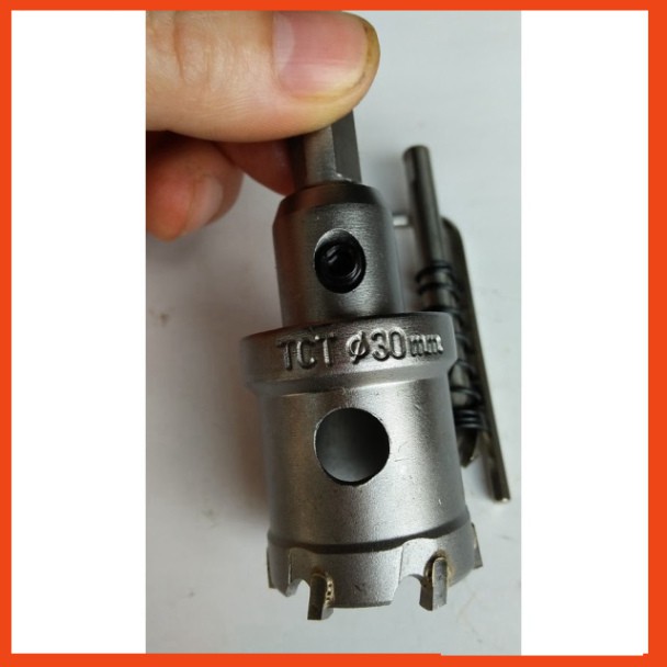Mũi khoét inox, sắt đầu hợp kim tct nhật chuyên dụng 21-30