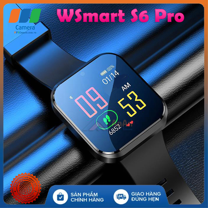 Camera Đồng Hồ đeo tay WSmart S6 Pro Full HD 256GB