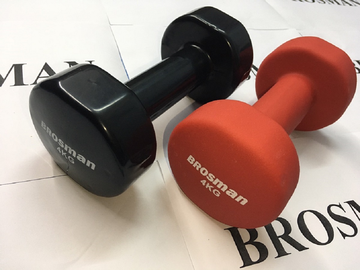 TẠ TAY BROSMAN 4KG CAO CẤP