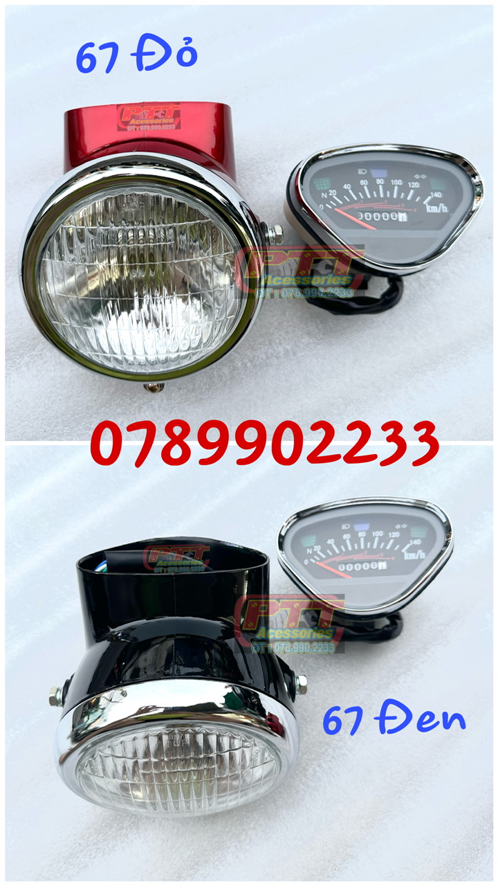 BỘ GÁO ĐÈN + PHA XE 67 - CD HÀNG NHẬP CHUẨN ĐẸP