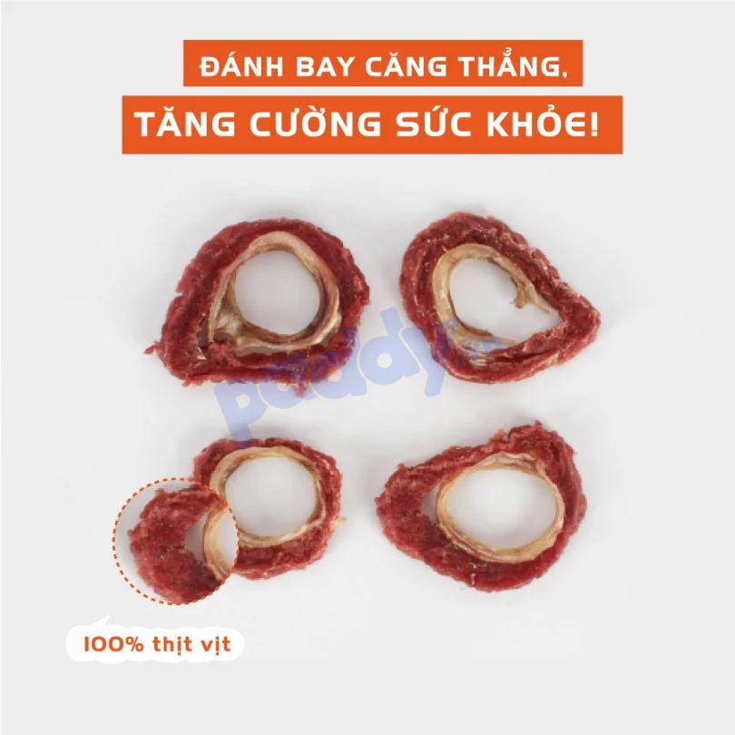 Natural Core Dog Treats Beef Cartilage Rolls 65g