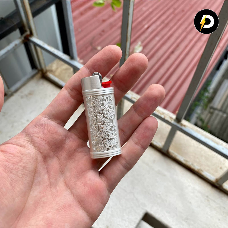 Vỏ Bật Lửa Bic j5 Mini - Kèm 1 Ruột Bic j5