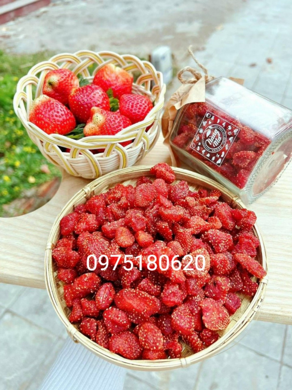 ]Dâu tây sấy dẻo 500g