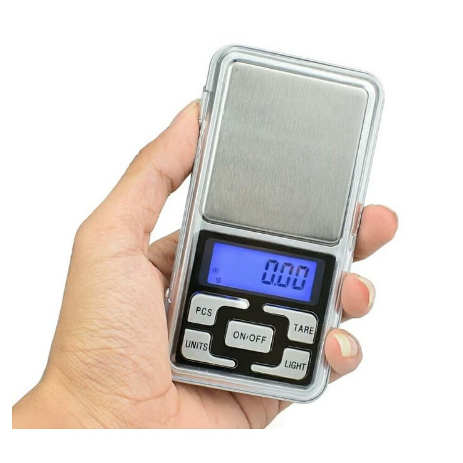 Cân điện tử, cân tiểu ly bỏ túi - thang đo : 0.1g 200g