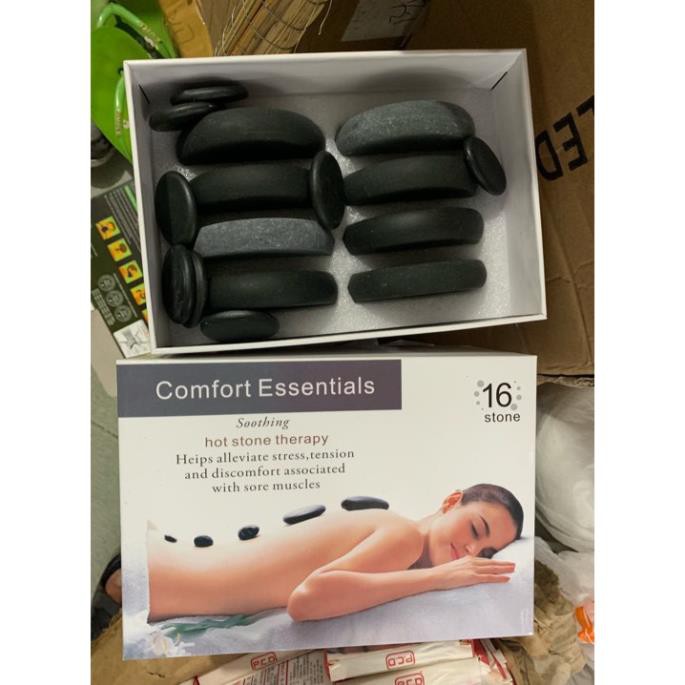 [HCM]Bộ đá nóng 16 viên massage SPA cao cấp