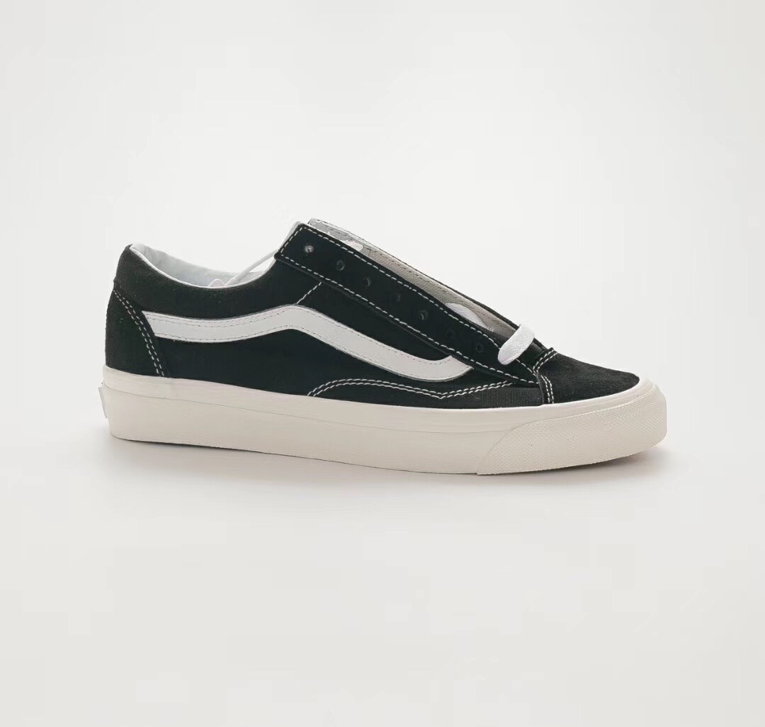 GIÀY vans vault back and white chuẩn 11