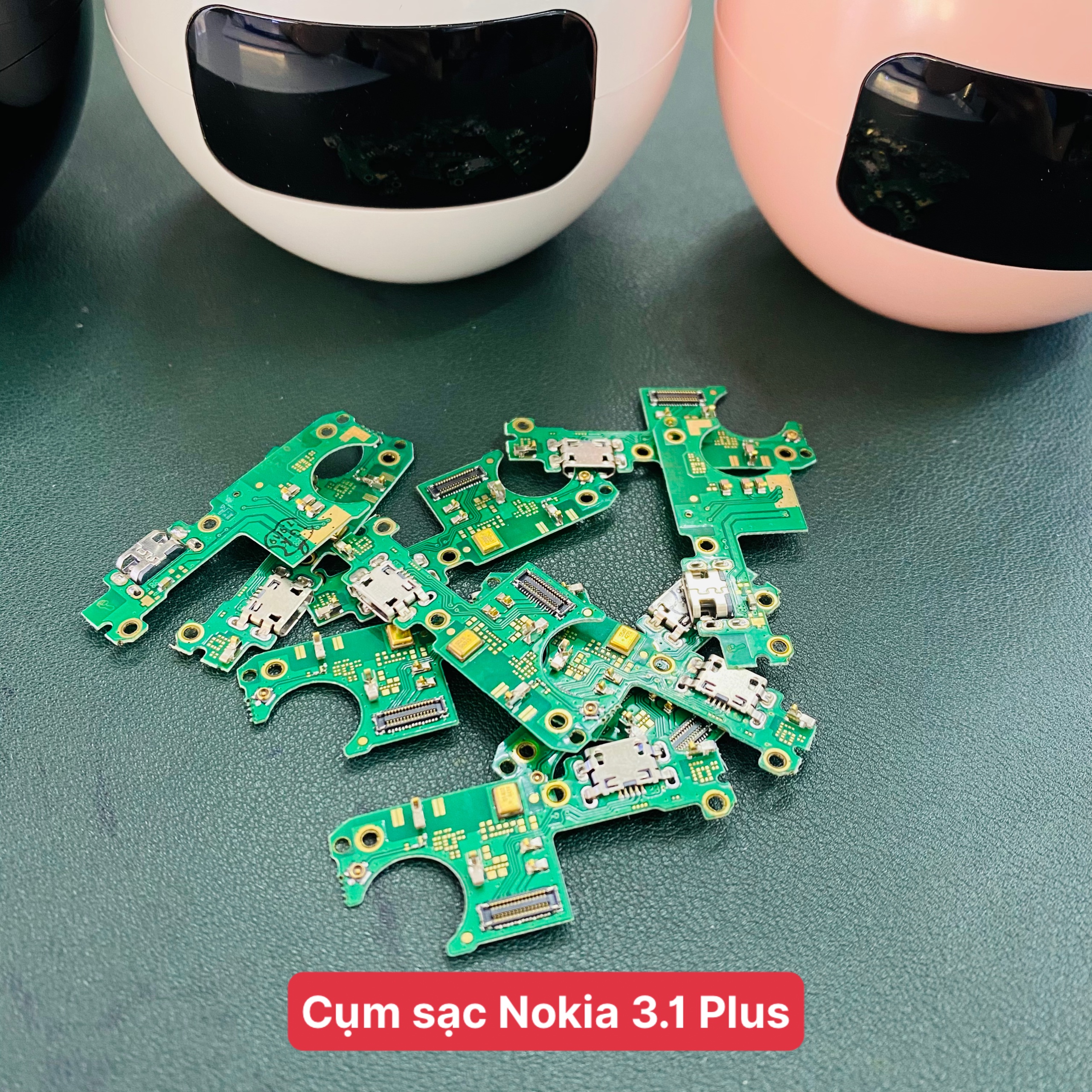 Cụm sạc | bo sạc Nokia 3.1 Plus , mạch sạc linh kiện loại tốt, bảo hành đổi trả