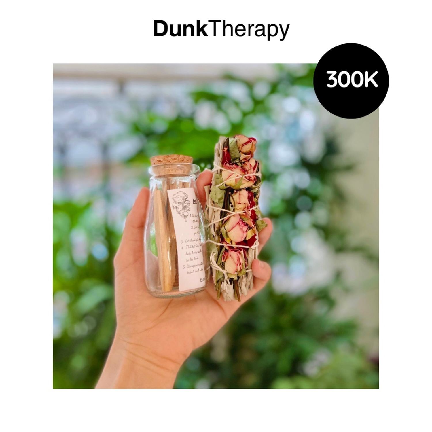 Thảo mộc xông nhà (Palo Santo, Xô trắng/Xô xanh/Tuyết tùng) DunkConcept