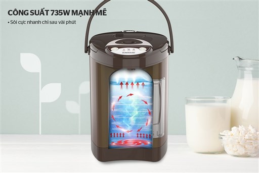 Bình thủy điện 3.5L sunhouse SHD1535C
