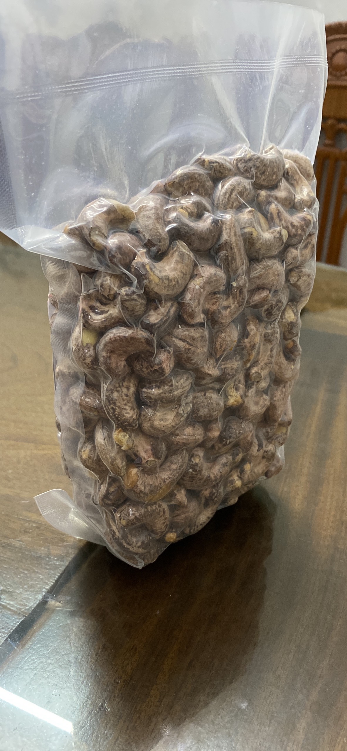 Hạt điều vỏ lụa loại 1 -  gói 500gr