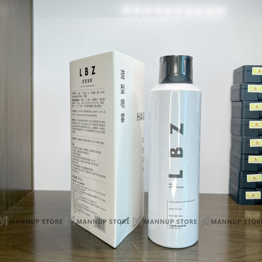 [HCM]Gôm Xịt Tóc Tạo Kiểu Tóc LBZ Hair Spray 250ml