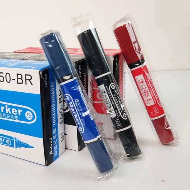 [HCM] BÚT LÔNG 2 ĐẦU MỰC KHÔNG XÓA ĐƯỢC_SHOP VPP