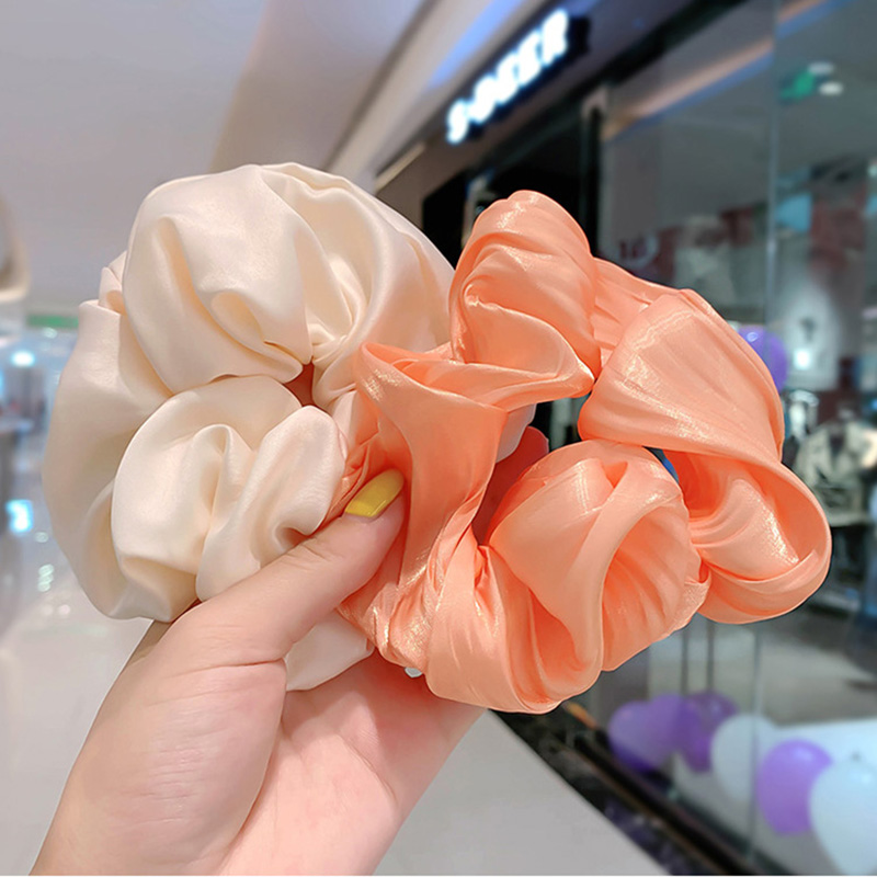 HCM Dây cột tóc Cute - họa tiết trơn dễ phối kiểu - KAShop