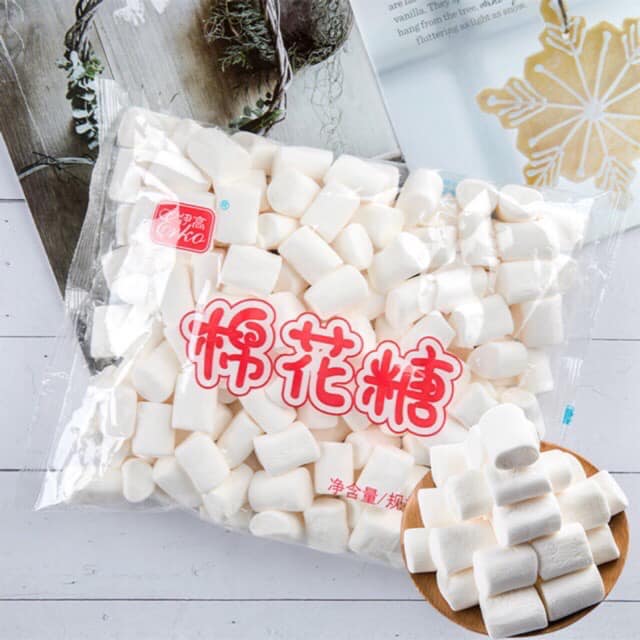 Marshmallow erko viên nhỏ 500g