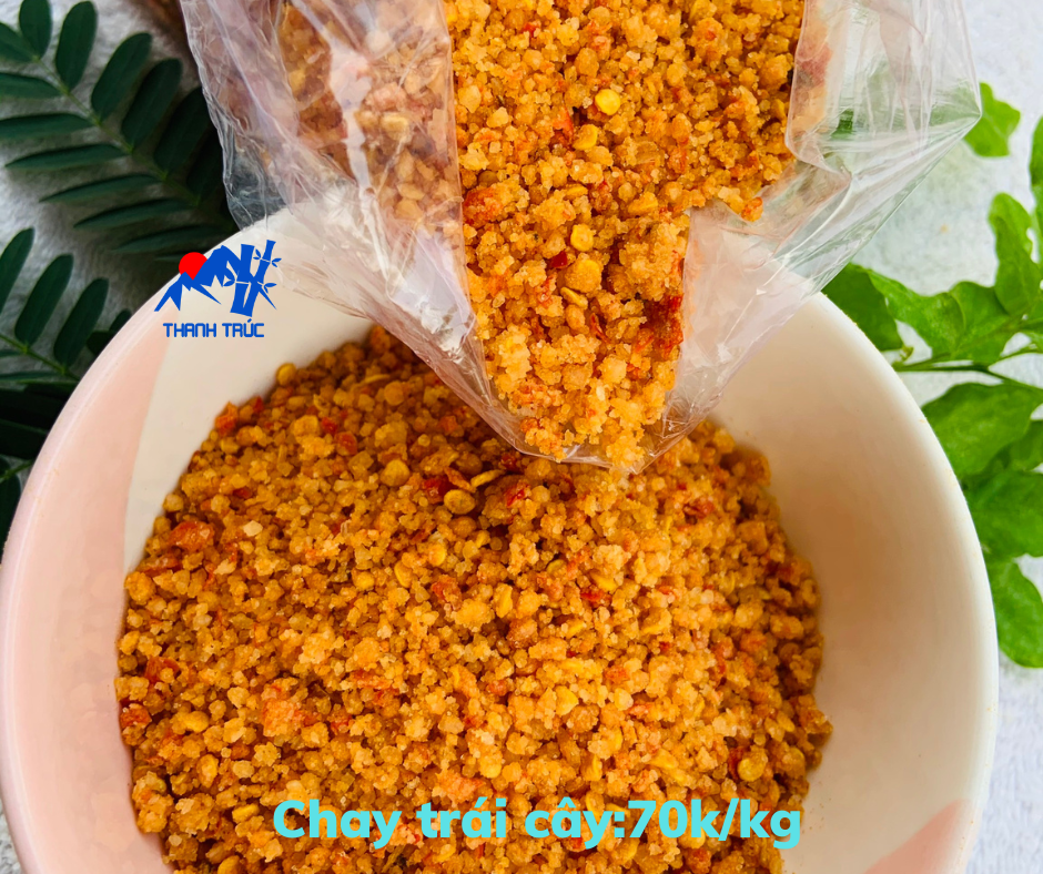 (Hủ 150gr)Muối Chay Trái Cây-Thanh Trúc