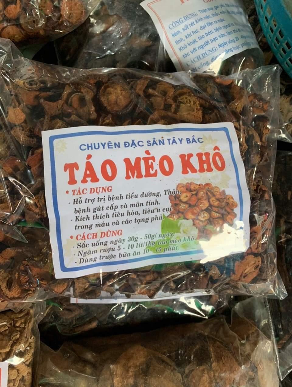 Táo Mèo Khô 1kg