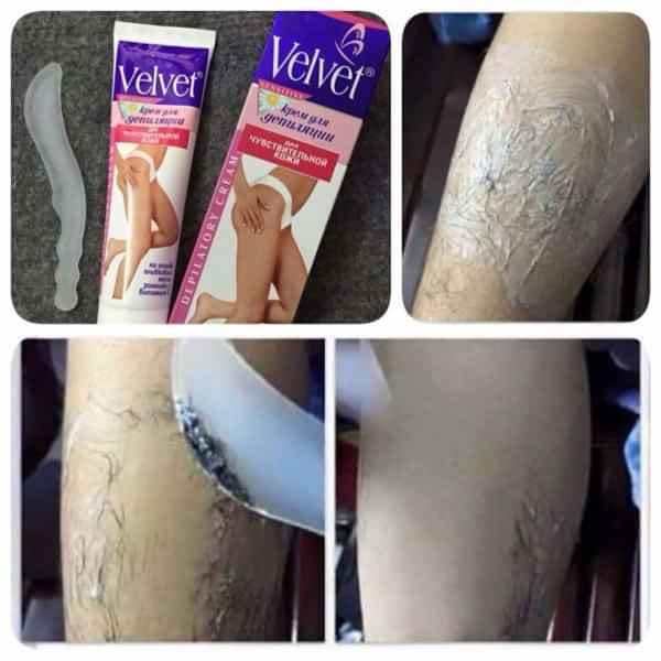 KEM TẨY LÔNG VELVET