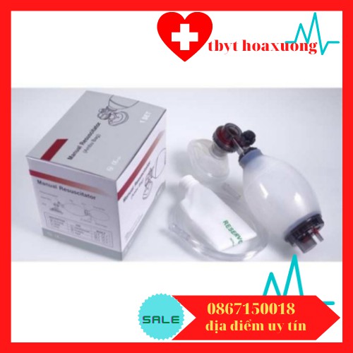 Bộ bóng bóp oxy cấp cứu