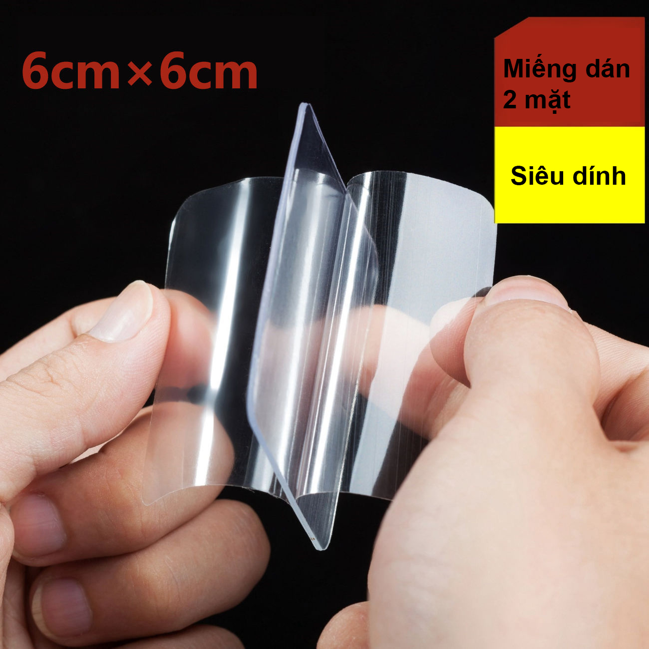 miếng dán 2 mặt siêu dính (10 miếng/bộ)