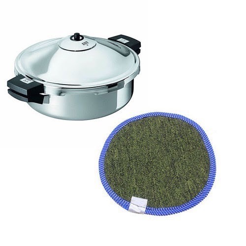 Đế lót nồi lót chảo vải bố 22cm cách nhiệt tiện lợi loại tốt