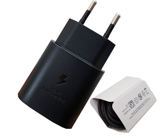 Sạc nhanh SAMSUNG 25W zin (Kèm cáp SS 2 đầu type C ZIN)