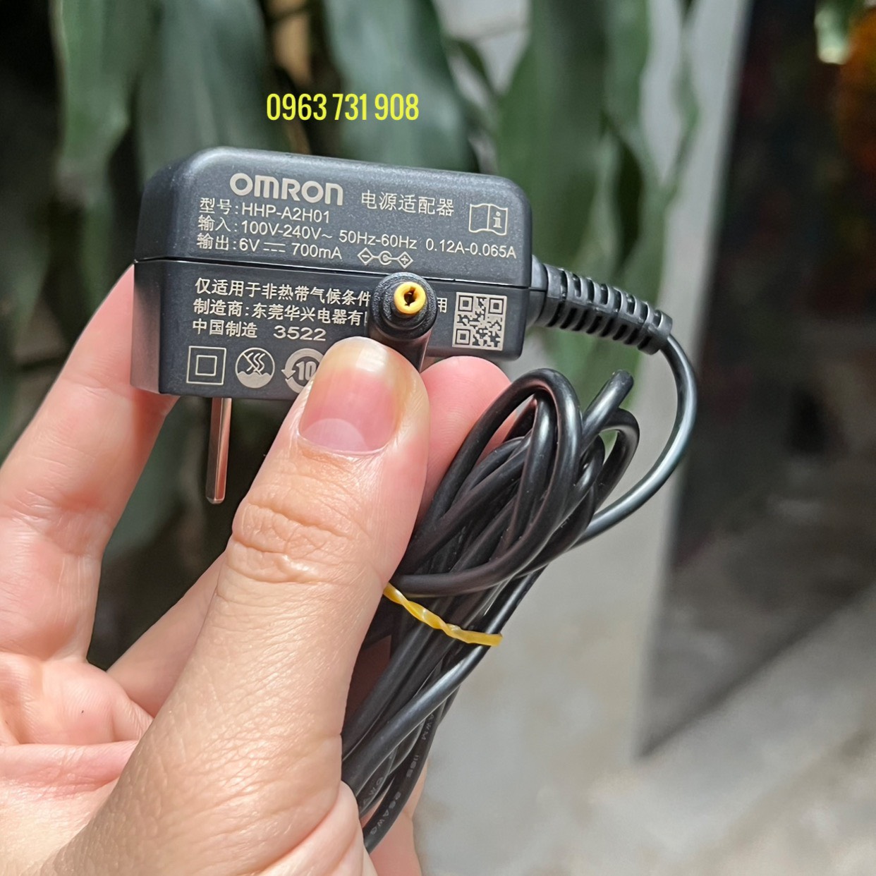 Bộ đổi nguồn cho máy đo huyết áp Omron