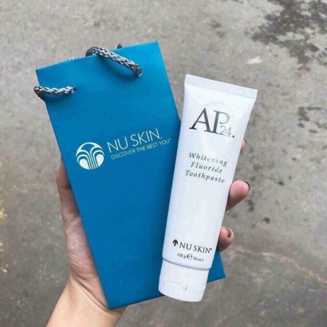 Kem đánh răng AP24 uskin Tẩy Ố Vàng - Làm Trắng Răng ( Hàng chuẩn Auth )
