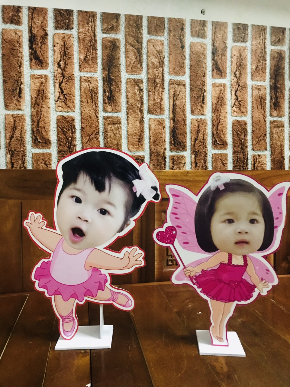 Chibi trang trí sinh nhật cho bé