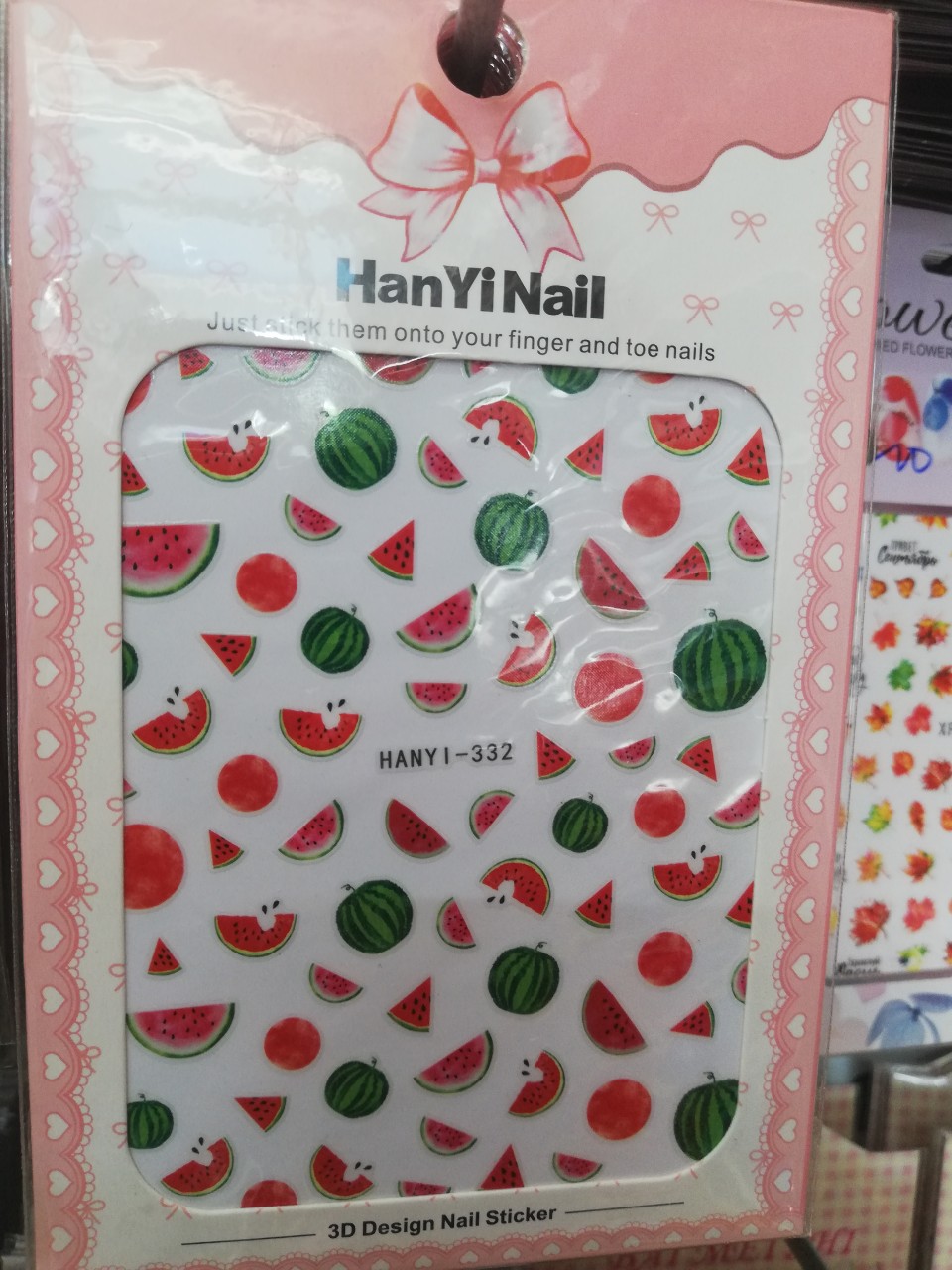 Miếng dán móng tay sticker đủ mẫu