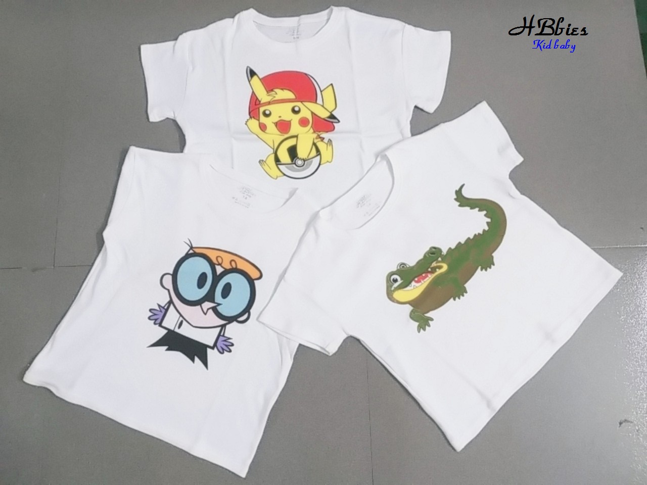 Áo thun cotton cho bé gái dễ thương
