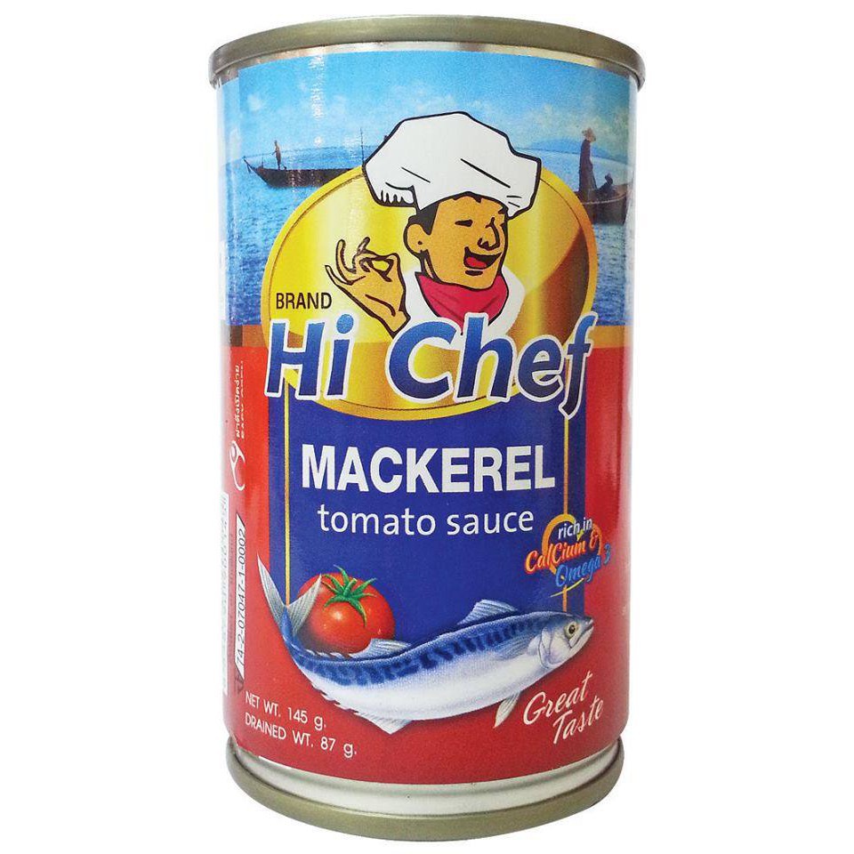 [ HÀNG NHẬP KHẨU ] ( COMBO 5 LON ) Cá Mồi Hi Chef Thái Lan 155g