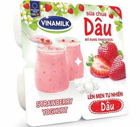 [Siêu thị WinMart] - VINAMILK Sữa chua ăn dâu 100g