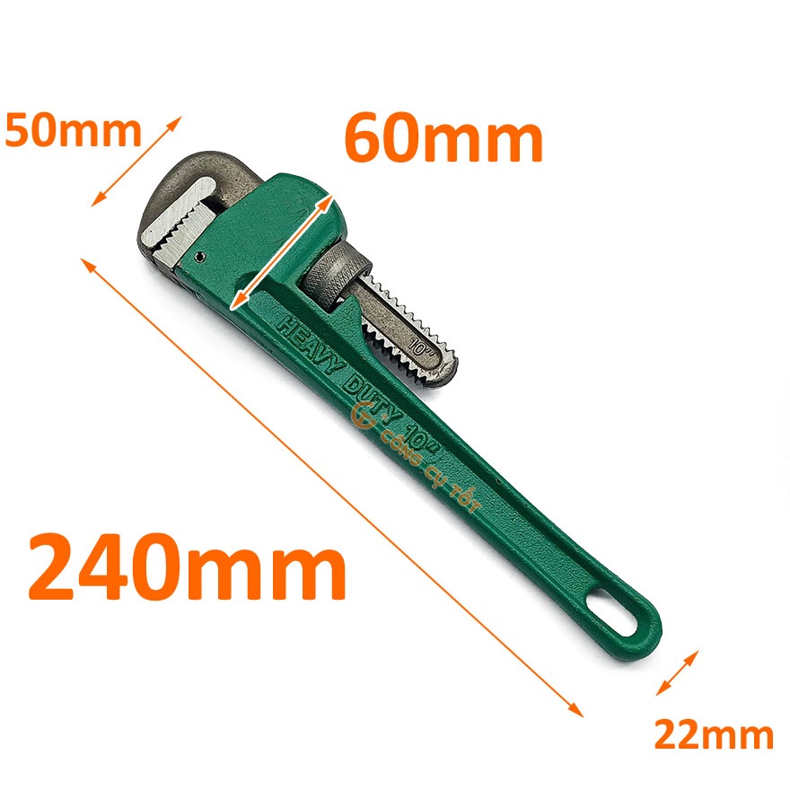 Kìm nước,kìm cá sấu,mỏ lết răng vặn 10/250mm
